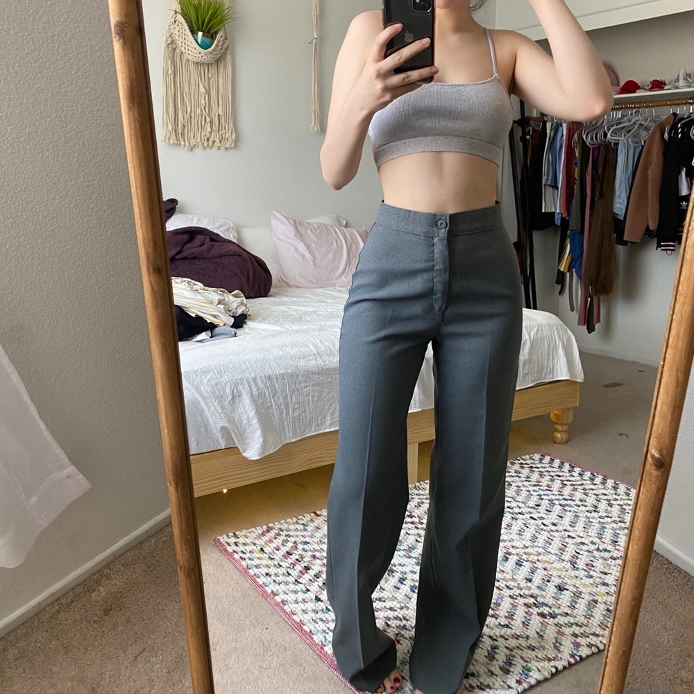 Formal bell bottom pants